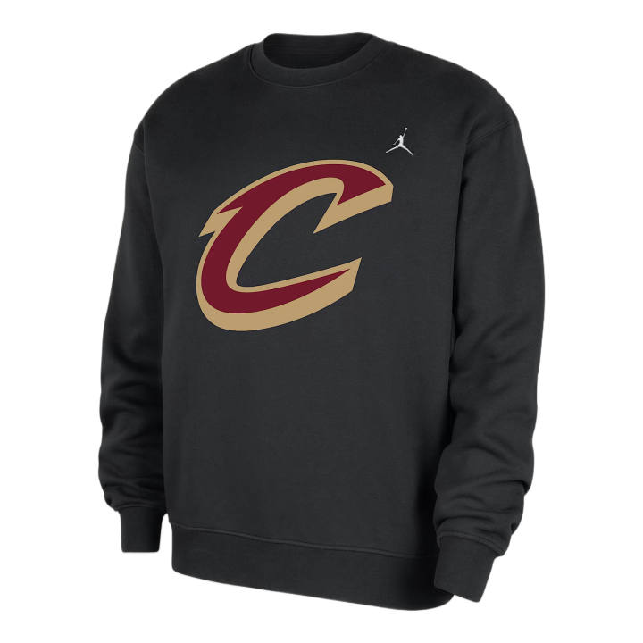 Jordan Jordan Cleveland Cavaliers Statement Essentials Men's Jordan Nba Fleece Crew-Neck Sweatshirt