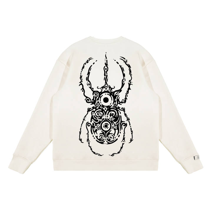 Adidas Adidas Sweatshirts Unisex White Crew Neck Moderate Regular