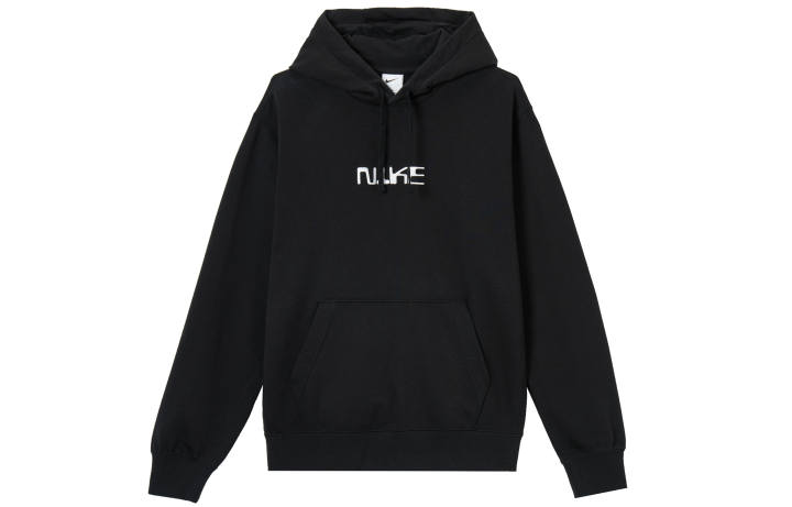 Nike Nike Sweatshirts Men's Black Hooded Moderate Other