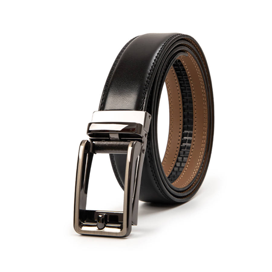 Hodo Alloy Cow Leather Belts Men's 3.5cm