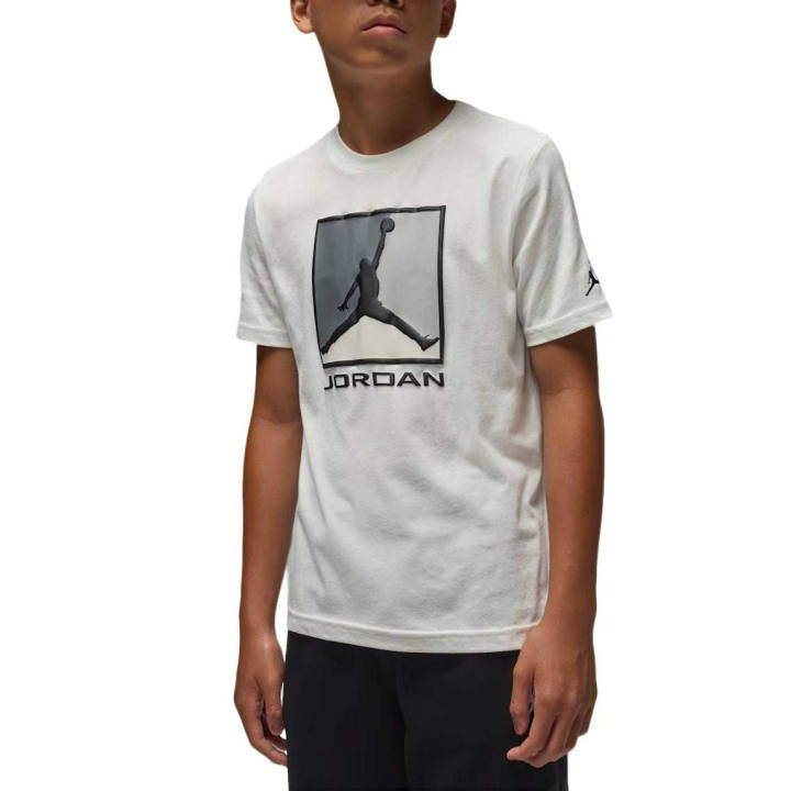 Jordan Jordan Kids T Shirts Crew Neck Moderate
