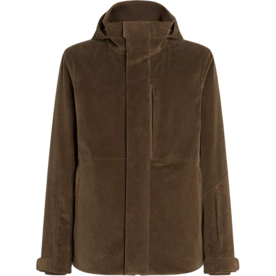 Ermenegildo Zegna Cashco hooded corduroy jacket