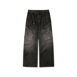 NAICHA STUDIO Jeans Unisex Moderate Cargo Pants