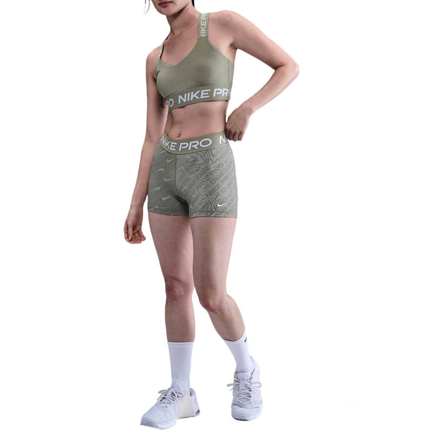 Nike Nike Pro Cycling Pants Women's Lightweight Army/Cargo Khaki/White Moderate
