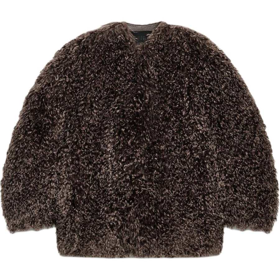 ZARA ZW Velvet feel Coat Women's