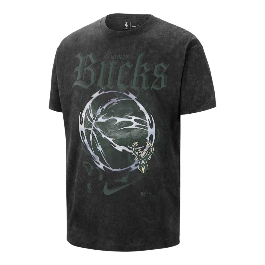 Nike Nike Milwaukee Bucks Courtside "Halloween" Men's Nike Nba Max90 T-Shirt