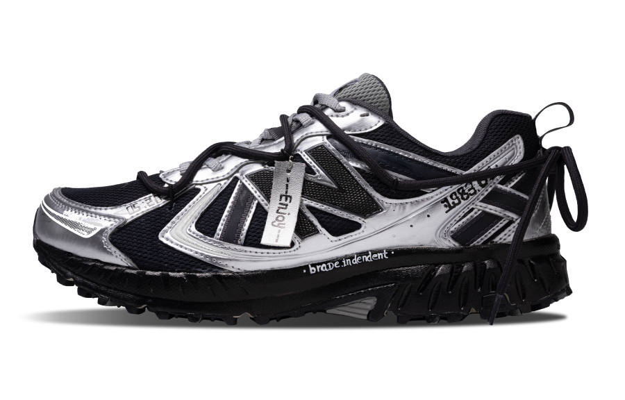 New Balance New Balance NB 410 V5 Abrasion Resistant Low top Running Shoes Unisex Silver