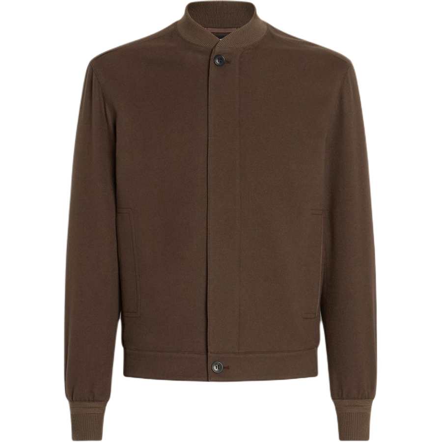 Ermenegildo Zegna Oasi-cashmere bomber jacket