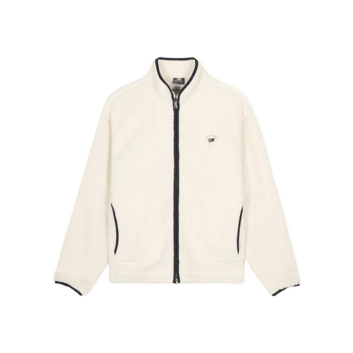 New Balance New Balance NB Jackets Unisex Ivory White Stand Collar Moderate Other