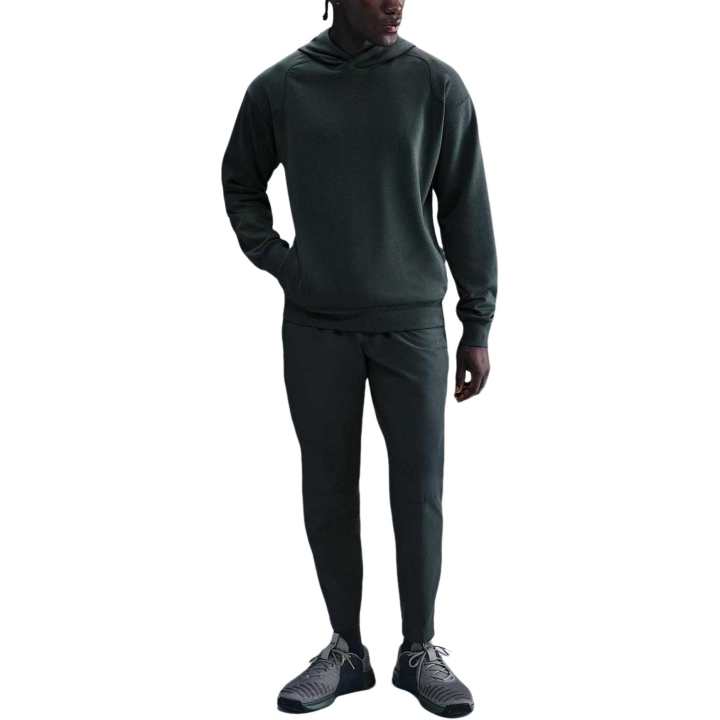 Nike Nike Dri Fit Sweatshirts Men's Seaweed/Black Hooded Moderate Regular