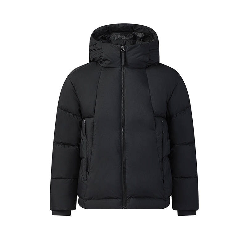 FILA FILA WHITE Down Jacket Men's Jet Black