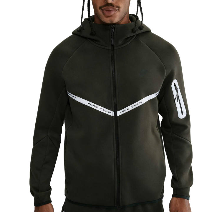 Nike Nike Tech Men's Full-Zip Fleece Windrunner Jacket with Reflective Accents
