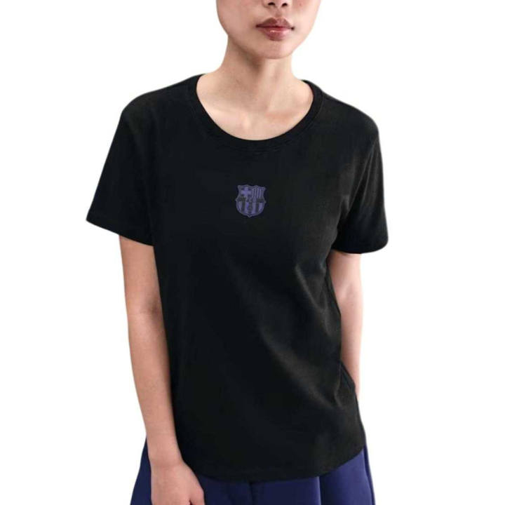 Nike Nike FC T Shirts Women's Black Crew Neck Moderate