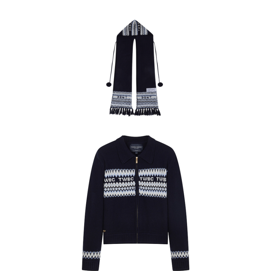 Teenie Weenie Knitwear Women's Lapel Moderate