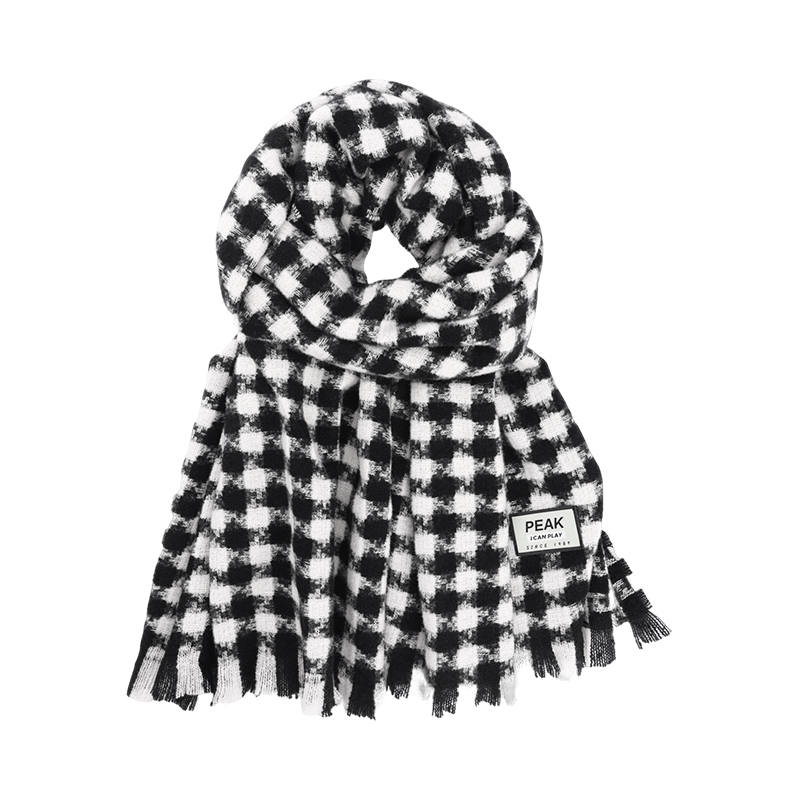 PEAK PEAK Polyester Knit Scarves Unisex