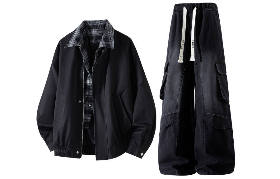 X1617 Casual Sportswear Unisex Lapel Moderate