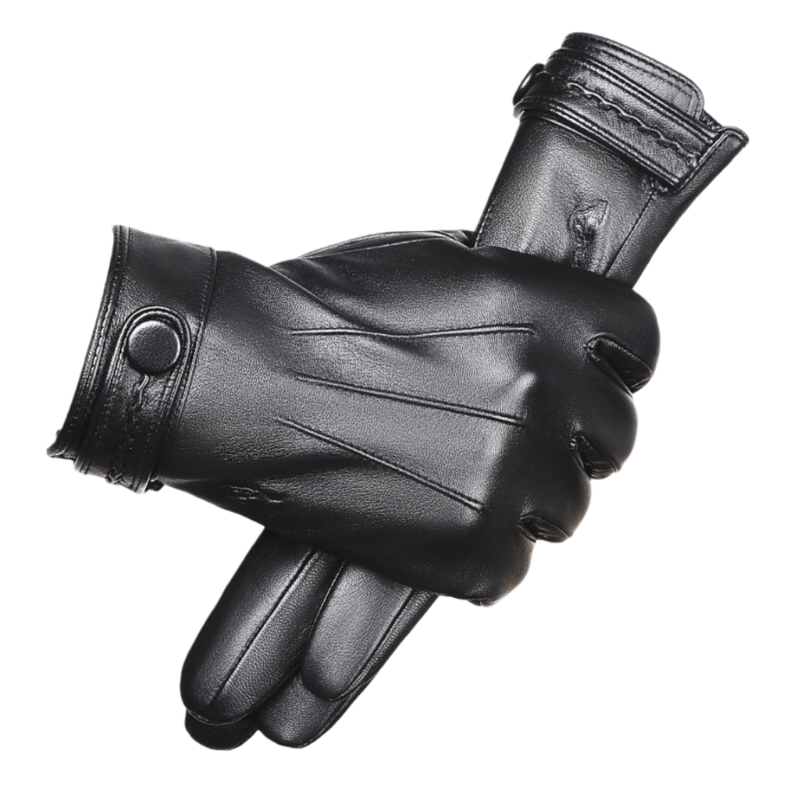SEPTWOLVES SEPTWOLVES Cycling Motorcycle Biker Cold Resistant Rainproof Touchscreen Thickened And Fleece Lined Sheepskin