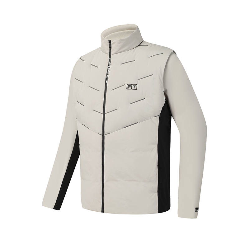 FILA FILA Golf Down Jacket Men's Monotonous Gray