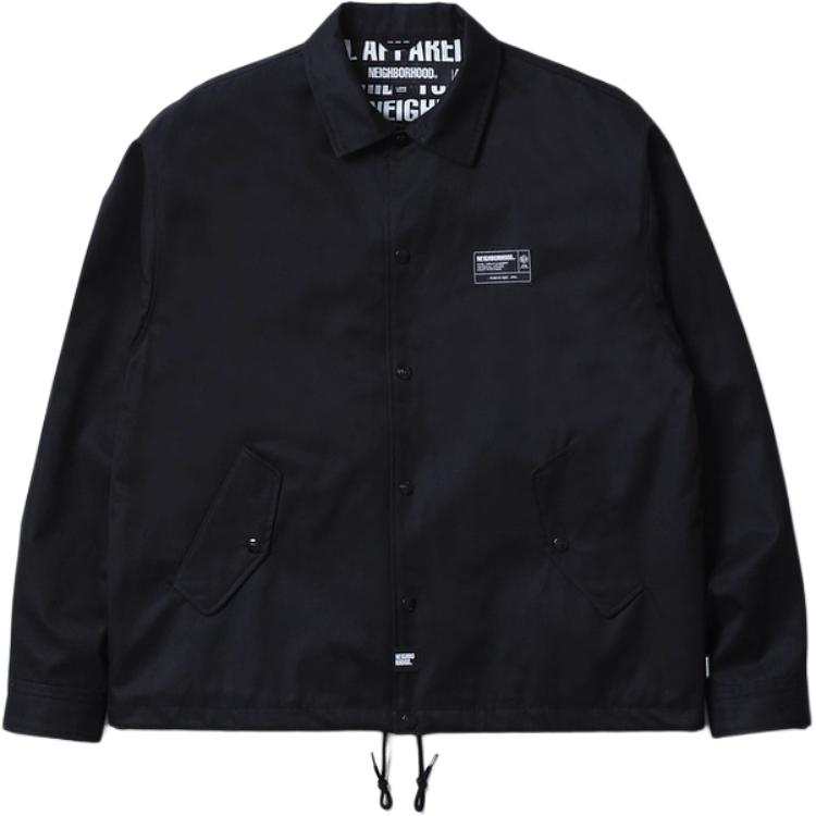 NEIGHBORHOOD Embroidered logo Cotton Shirt Jacket