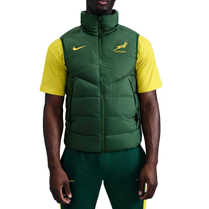 Nike Nike Vests Men's Canyon Green/University Gold