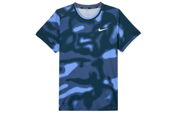 Nike Nike Dri Fit T Shirt Men's Blue Black