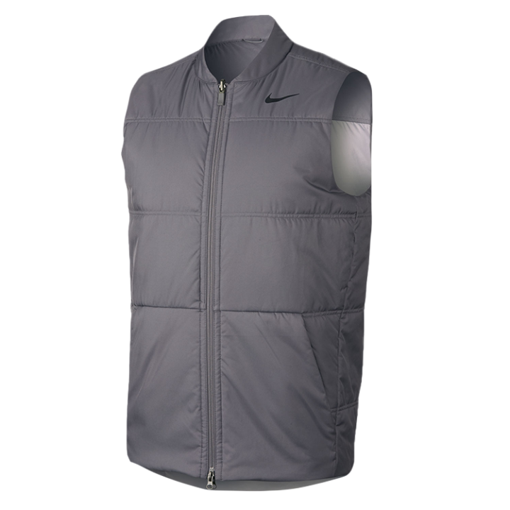 Nike Nike Vests Men's Gray Stand Collar Moderate Other