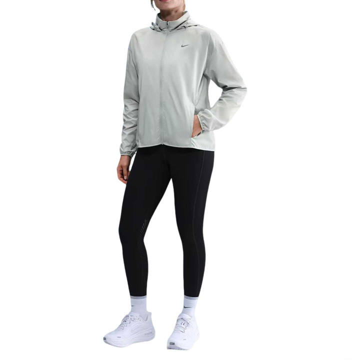 Nike Nike Running Jackets Women's Light Silver Hooded Moderate Other