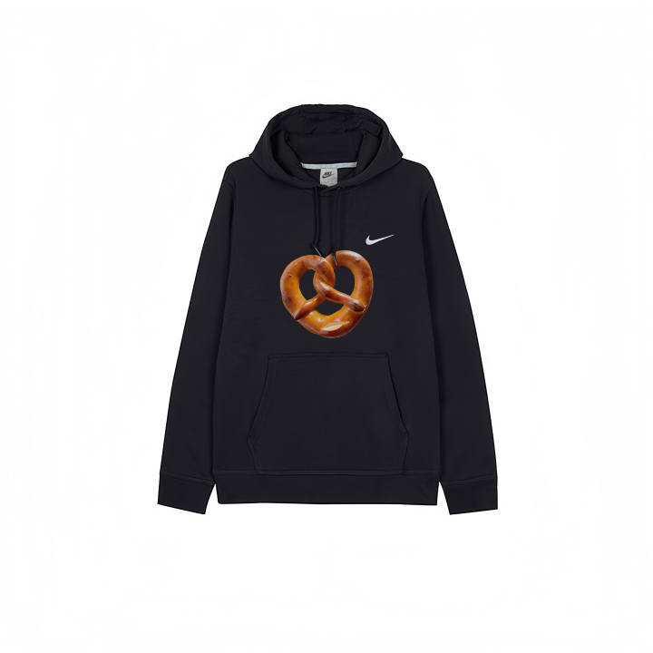 Nike Nike Sweatshirts Men's Black Hooded Moderate