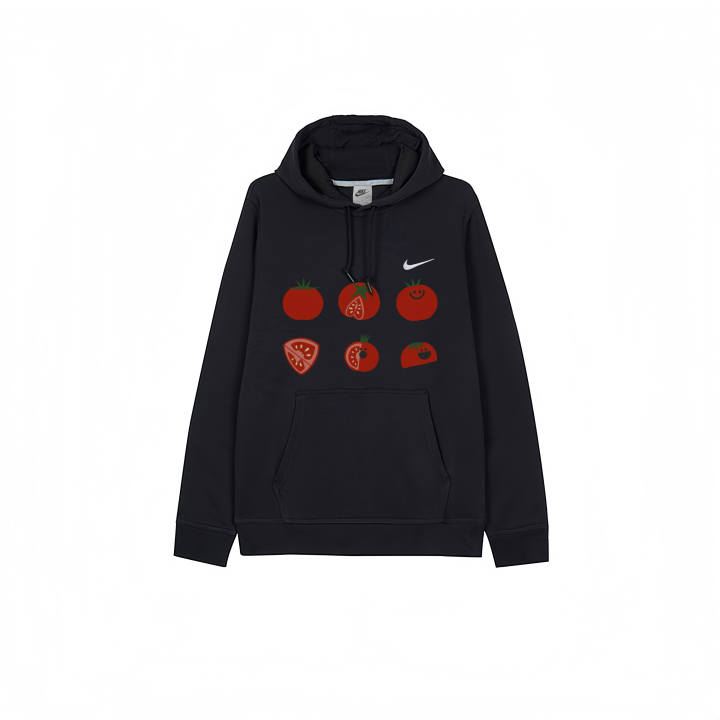 Nike Nike Sweatshirts Men's Black Hooded Thickened