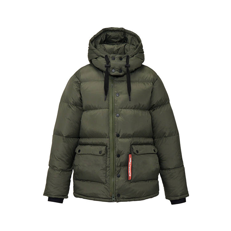 Onitsuka Tiger Onitsuka Tiger Down Jacket Unisex Dark Green