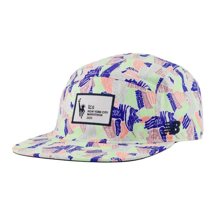 New Balance New Balance Lightweight Stretch Fabric Baseball Caps Unisex Blue/Pink