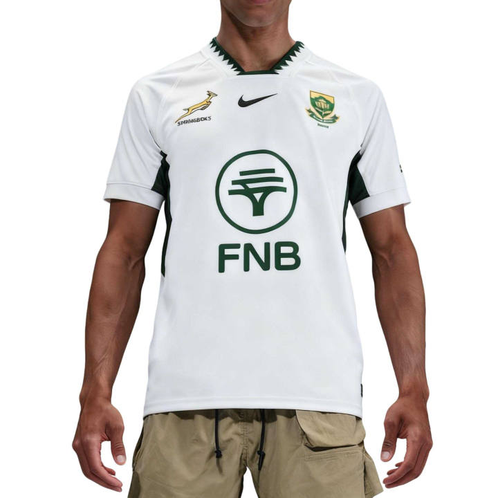 Nike Nike Rugby Jerseys Men's White/Canyon Green Moderate