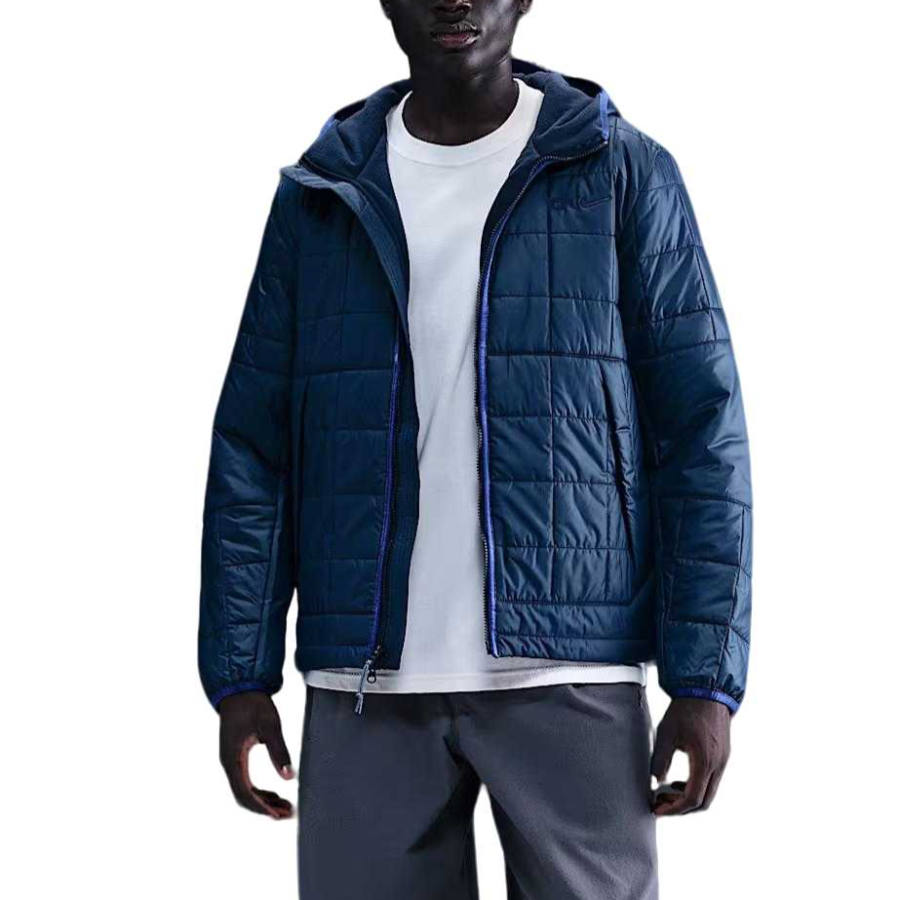 Nike Nike FC Jackets Men's Obsidian Black/Rapid Blue/Rapid Blue Hooded Moderate Other