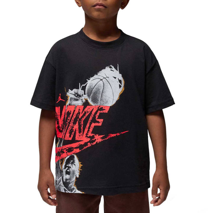 Jordan Jordan Kids T Shirts Crew Neck Moderate