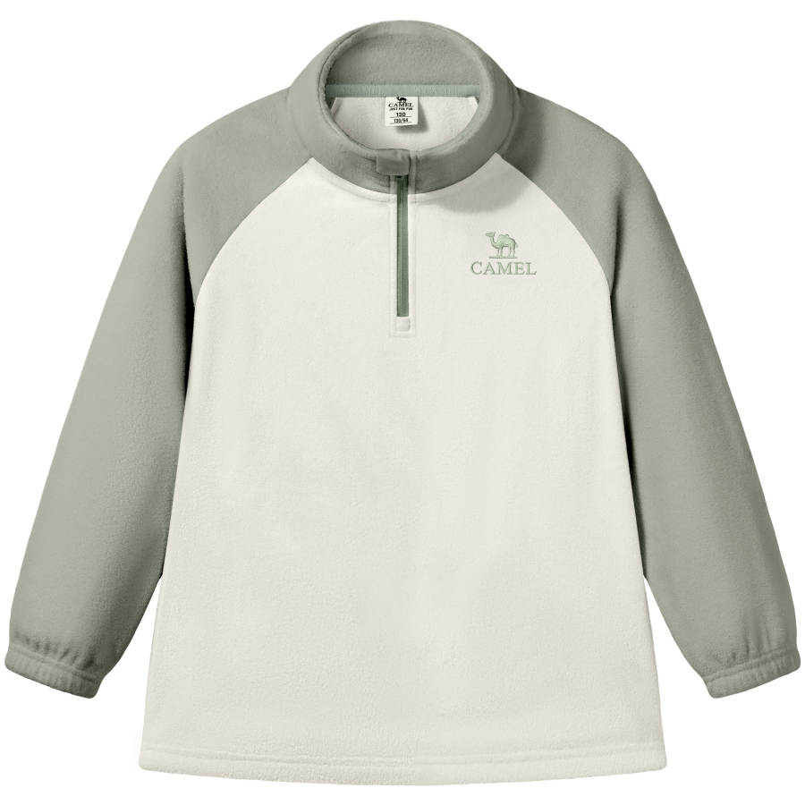 CAMEL CAMEL Kids' Fleece Jackets Stand Collar Moderate