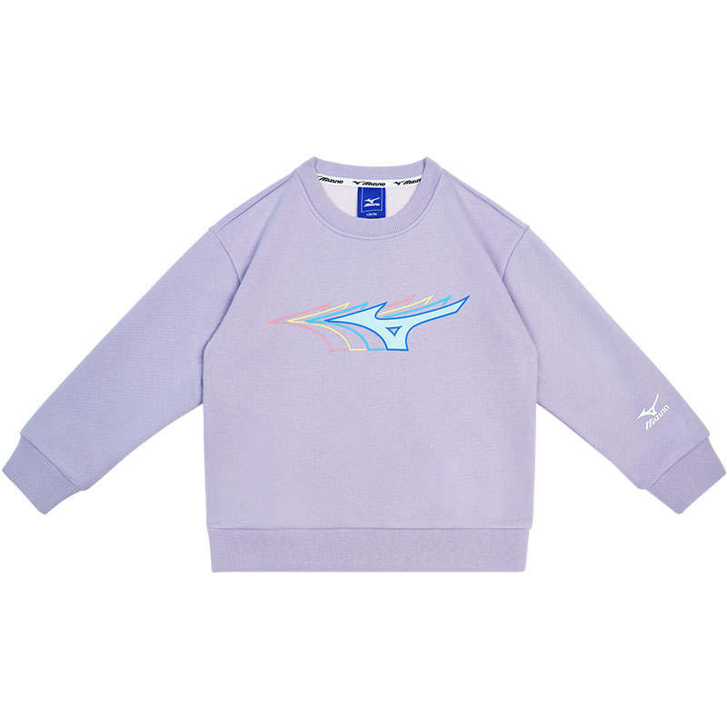 Mizuno Mizuno Kids Sweatshirts Crew Neck Thickened