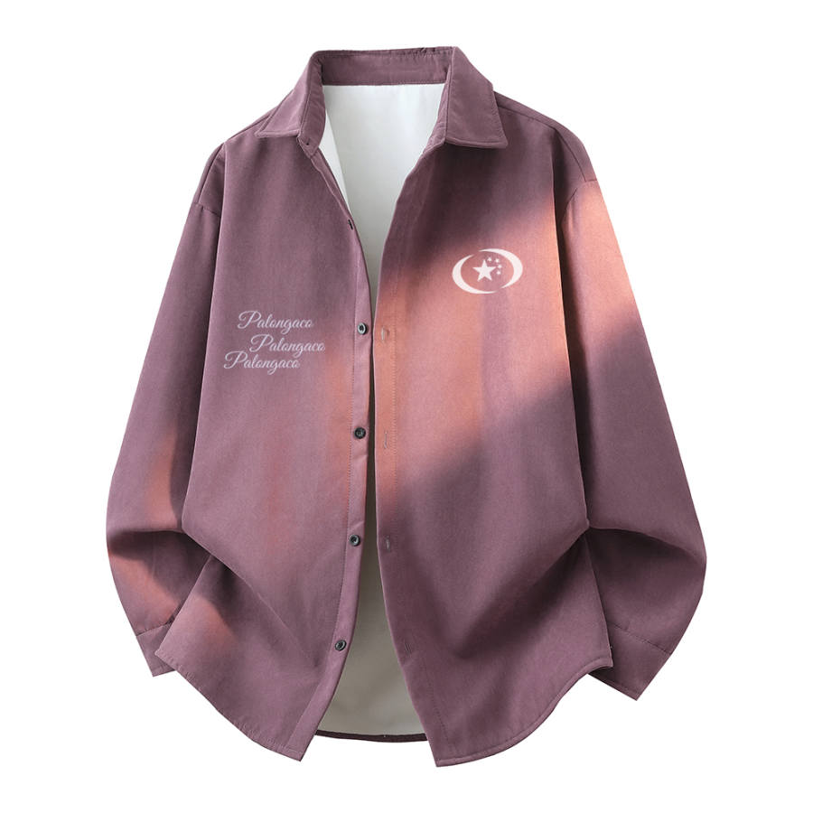 PAL ONGACO Shirts Unisex Lapel Moderate