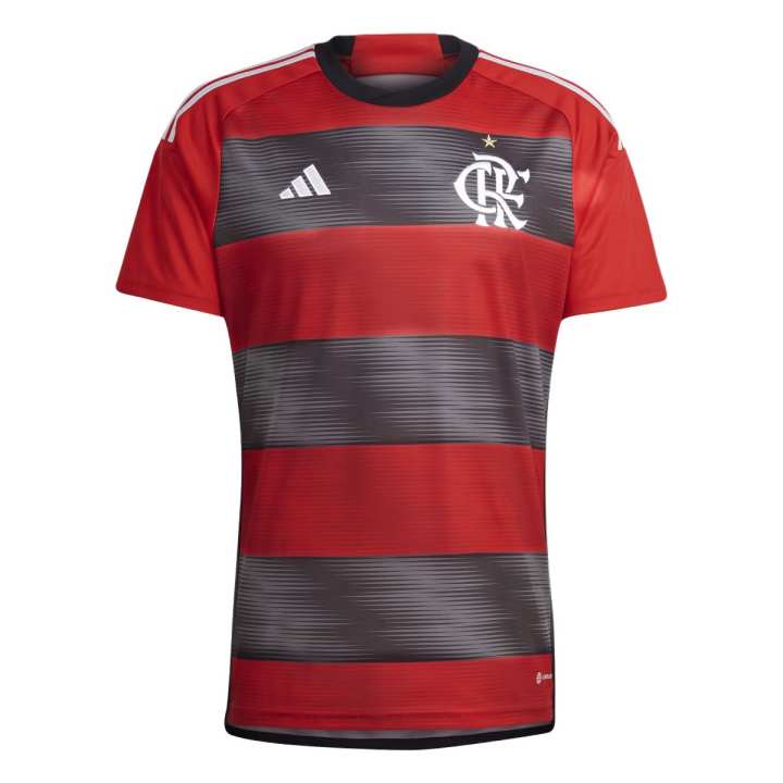 Adidas Adidas T Shirts Men's Red Crew Neck Thin