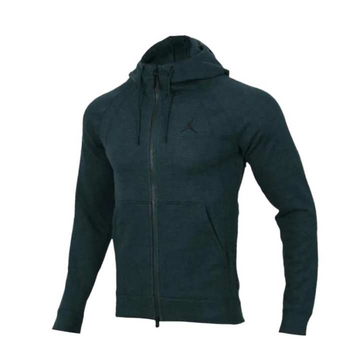 Jordan Jordan Jackets Men's Green Hooded Moderate Other