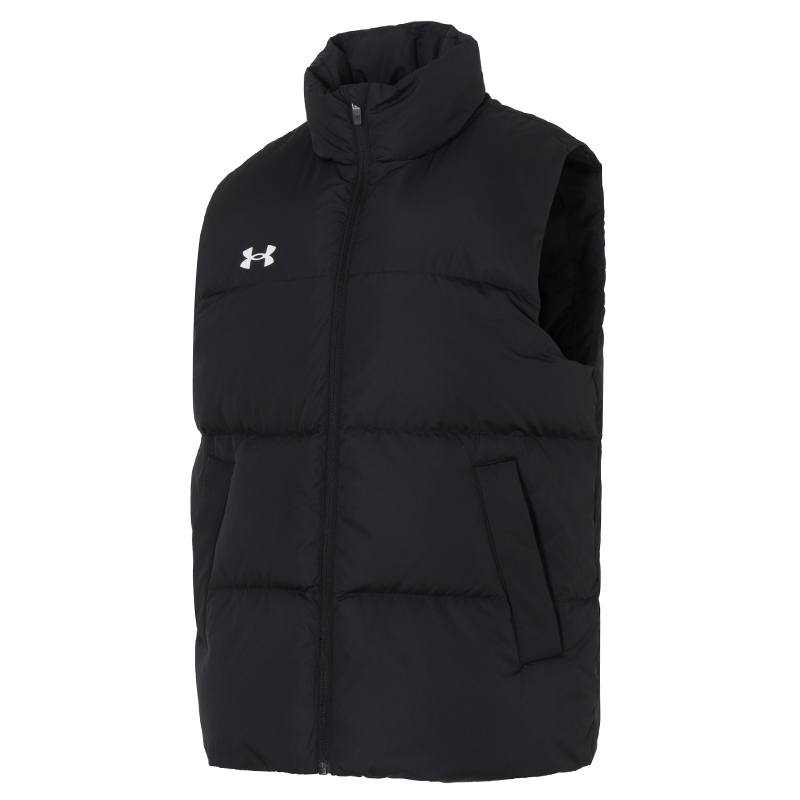 Under Armour Vests Unisex Black 25600803 001 Stand Collar Moderate Other