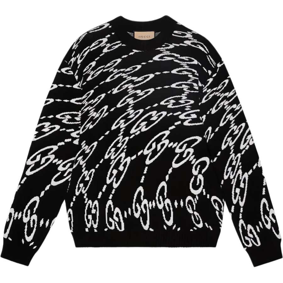 GUCCI GUCCI Wavy Gg Jumper