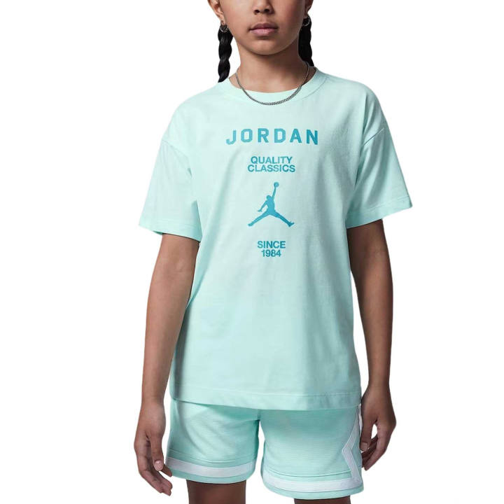 Jordan Jordan Kids T Shirts Crew Neck Moderate