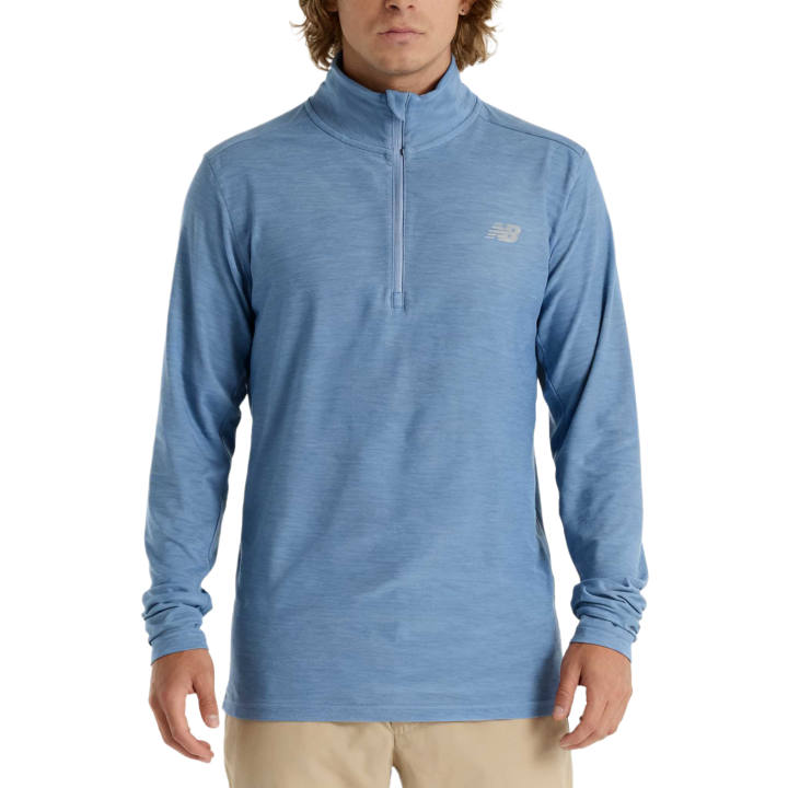 New Balance New Balance Space Dye 1/4 Zip Sweatshirt Men's