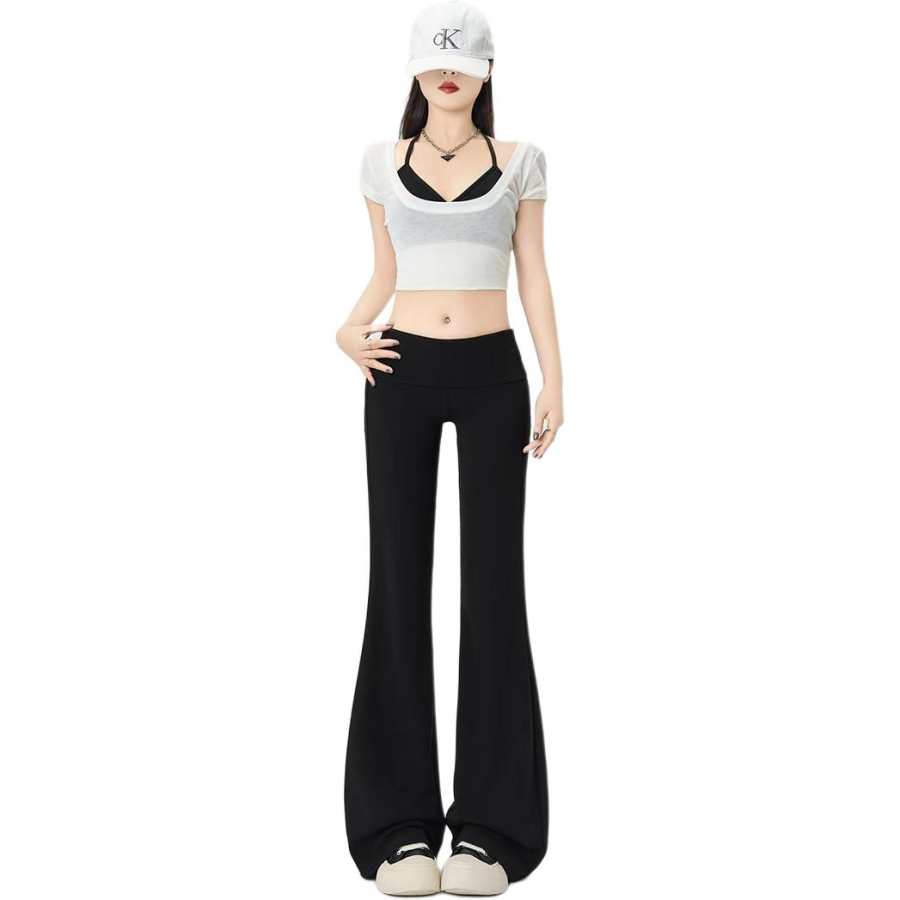 Aghr Aghr Casual Pants Women's Moderate Bootcut Pants