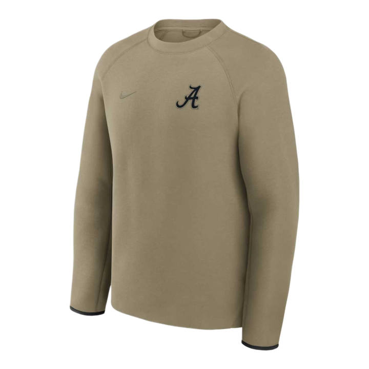 Nike Nike Alabama Tech Fleece Men's Nike College Pullover Crew