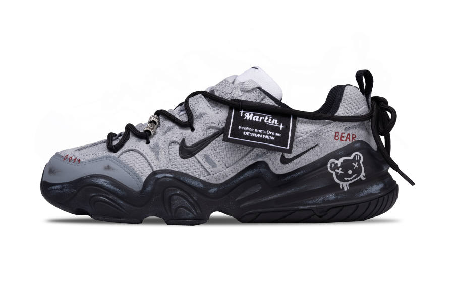 Nike Nike Tech Hera Cushioning, Wear Resistant Low top Casual Shoes Men's Monet Gray