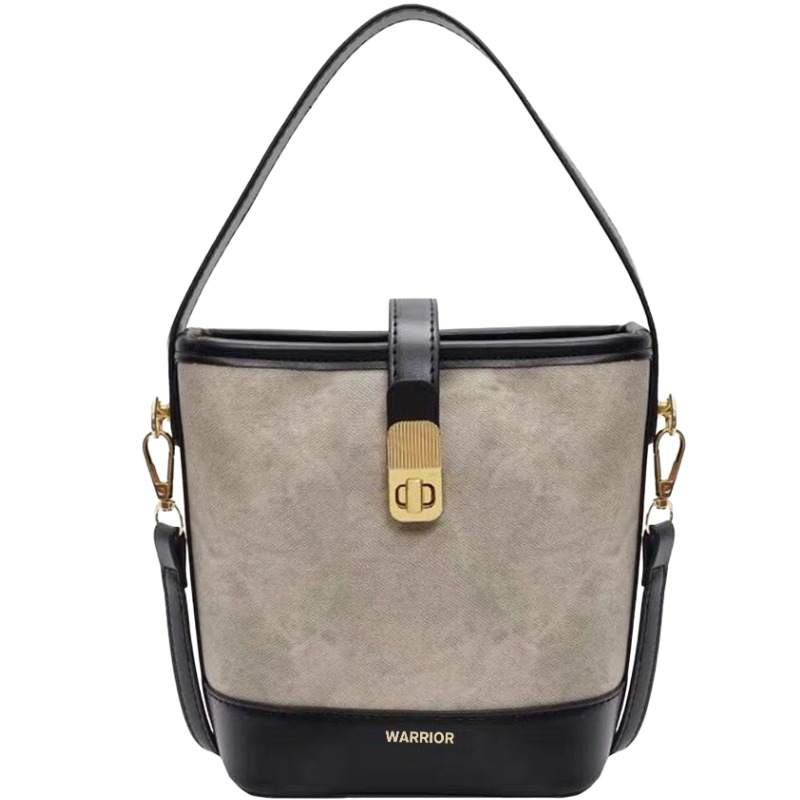 WARRIOR Warrior Pu Handbag Regular Women's Light Coffee