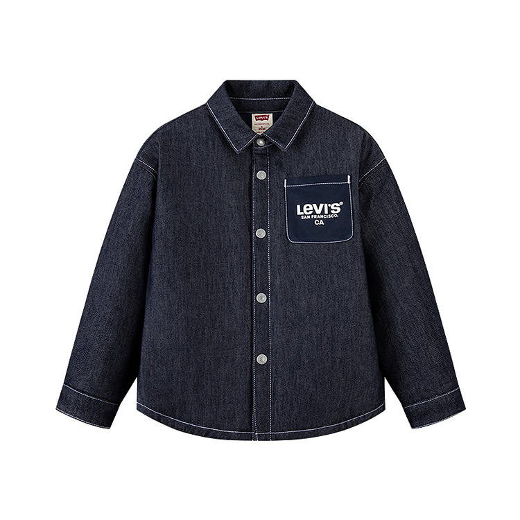 Levis Levis Grade School Padded Jackets Lapel Thickened