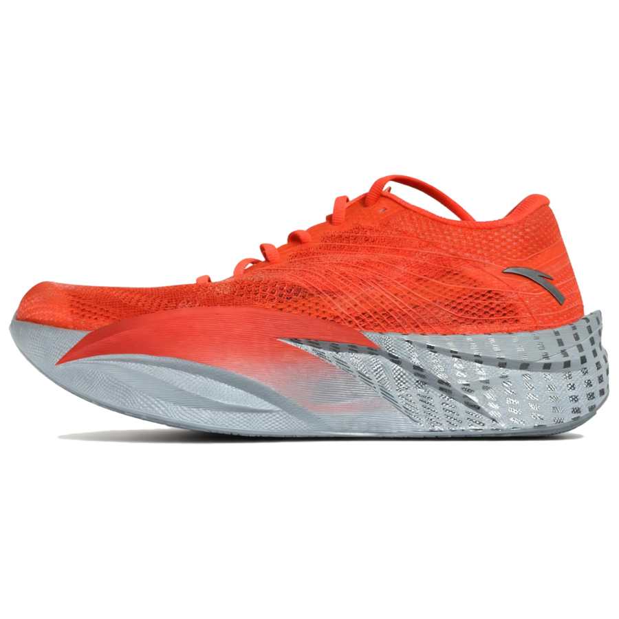 Anta C202 6.0 Low top Full Length Carbon Plate Marathon Physical Fitness Test & Exam Racing Running Shoes Men's Orange