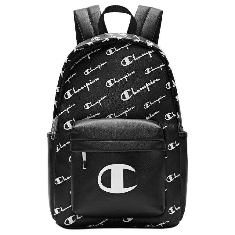 Champion Champion Artificial Leather Backpack Unisex Black